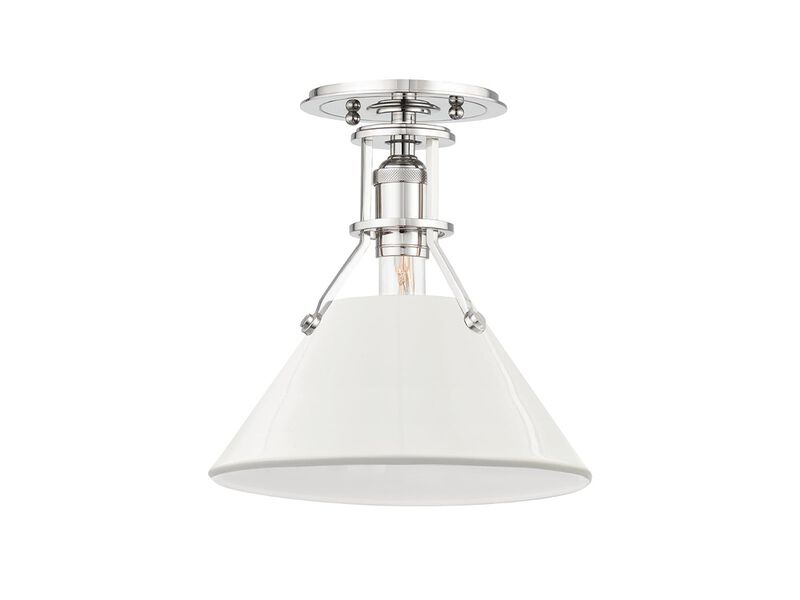 Painted No.2 Semi Flush Mount Light image number 0