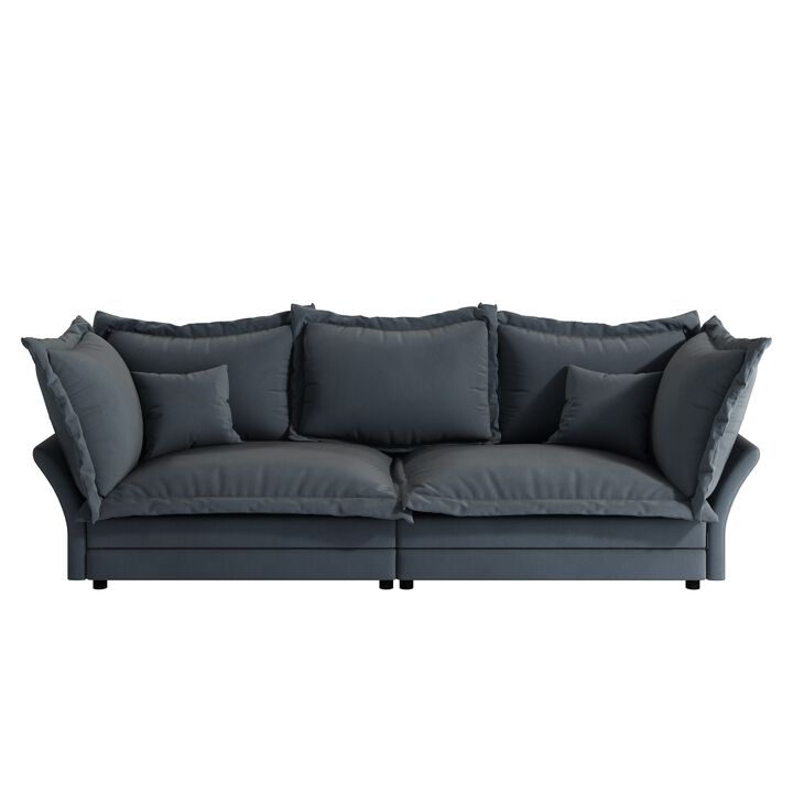 Merax Modern Comfy Upholstered Cloud Loveseats Loveseats Loveseats Loveseats