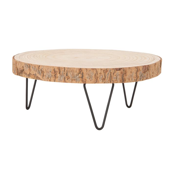 Decorative Paulownia Wood Pedestal