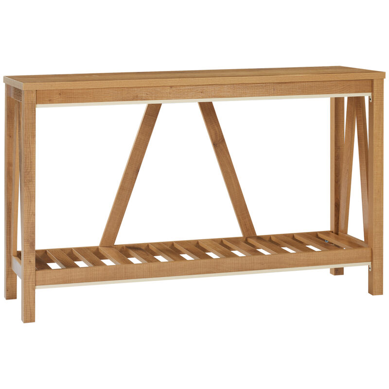 Hivvago Farmhouse Sofa Table for Living Room or Hallway image number 0