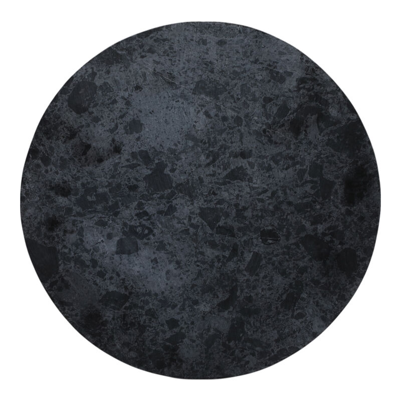 10" Marble Round Tray, Black image number 5