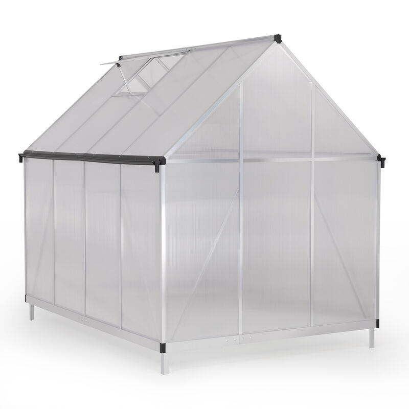 Streamdale Greenhouse: Aluminum, Polycarb, Vent, Door image number 0