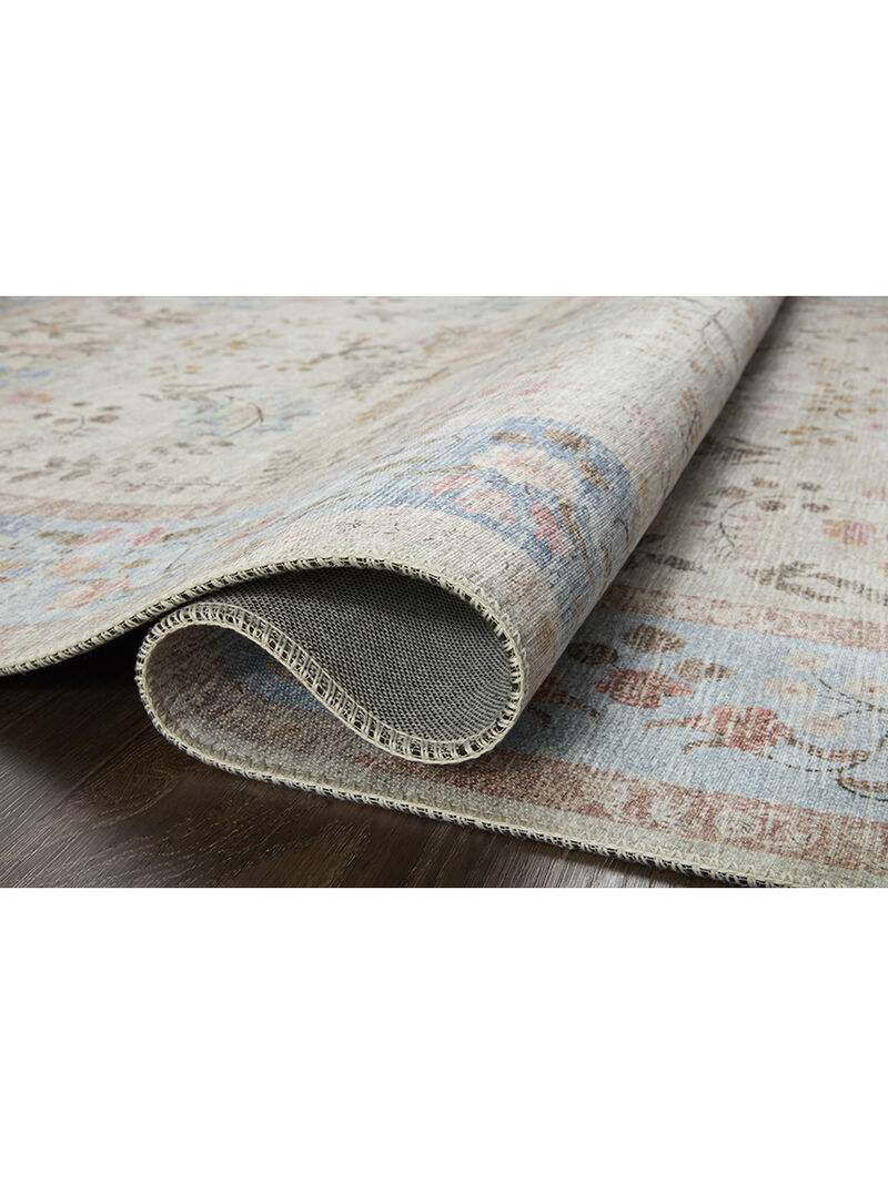 Palais PAL04 Light Blue 3'9" x 5'9" Rug