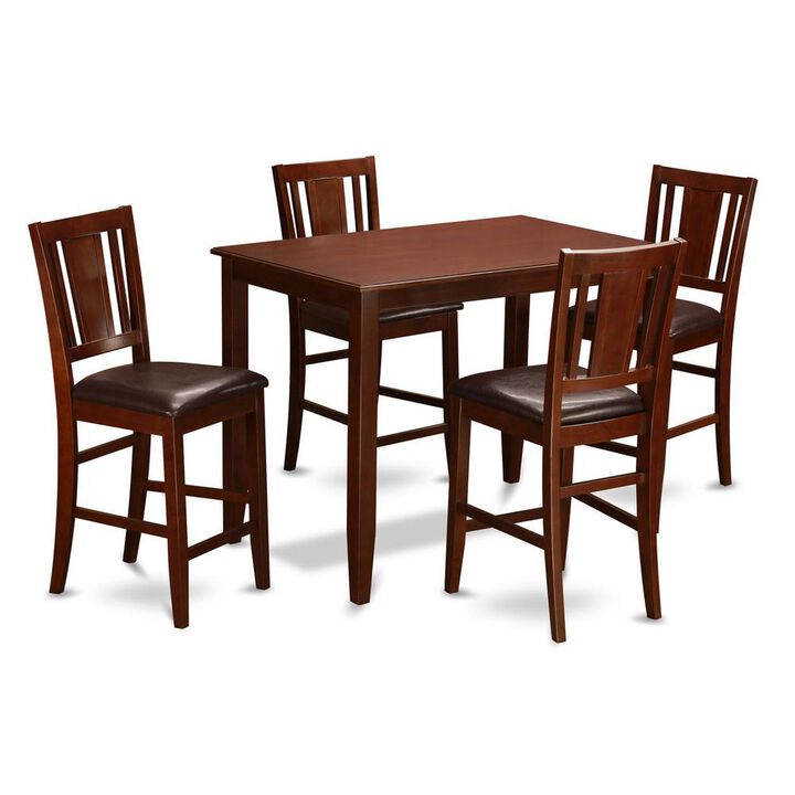 5 Pc Counter height Table set-counter height Table and 4 Stools