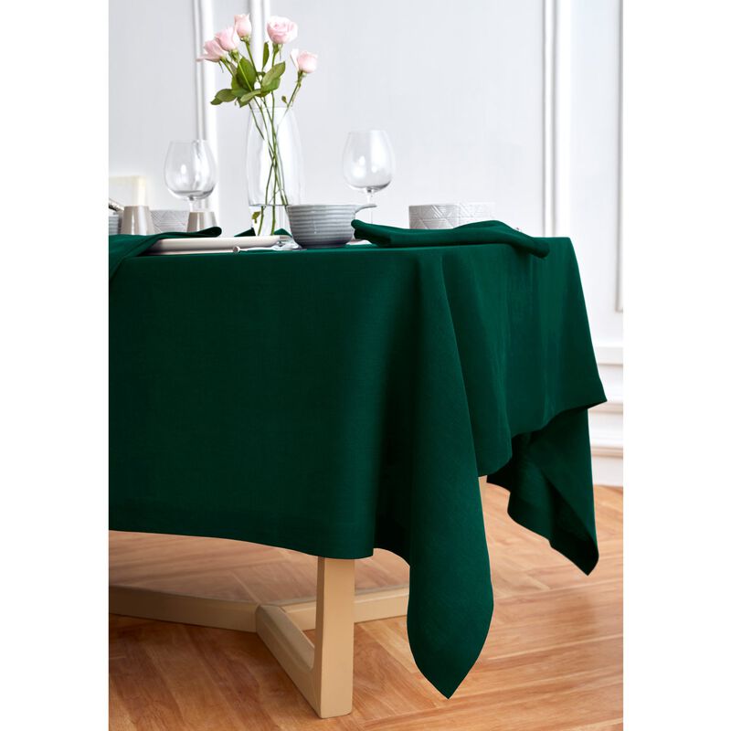 Solino Home Sonoma 100% Linen Tablecloth &ndash; Handcrafted, Machine Washable, Perfect for Holiday and Everyday Dining