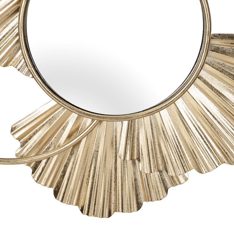 Metal Fan Loops Mirrored Wall image number 4