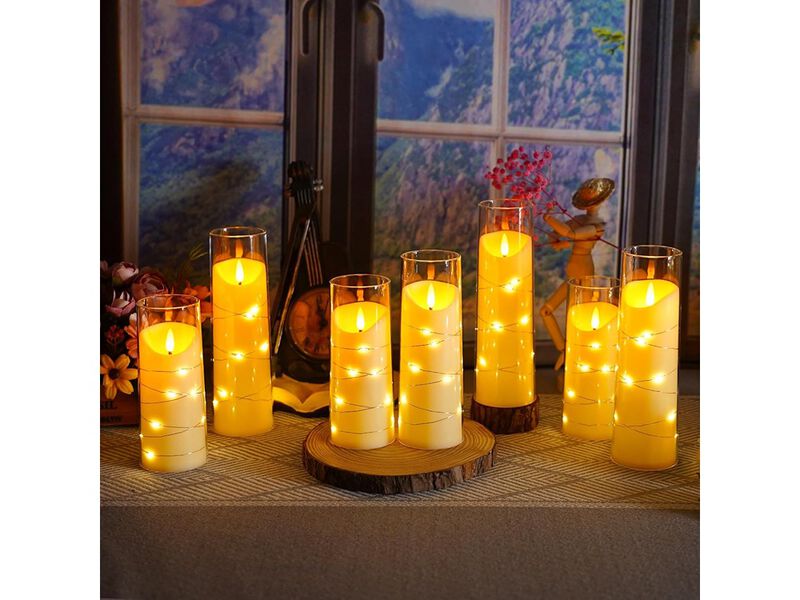 Flameless Candles,  Battery Operated Candles image number 4