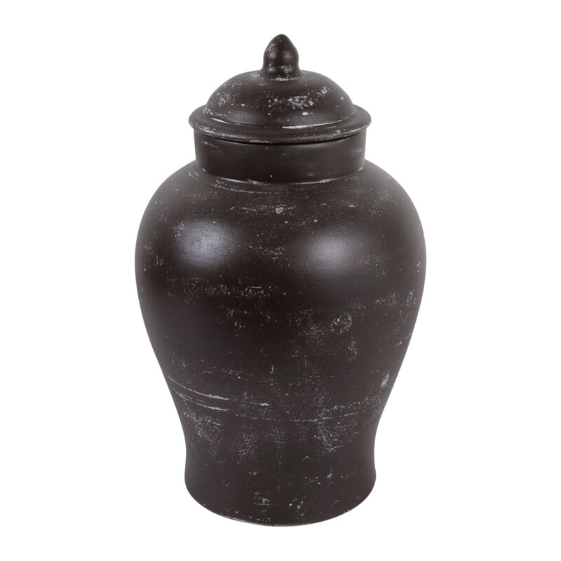 15x9" Terracotta Jar image number 3