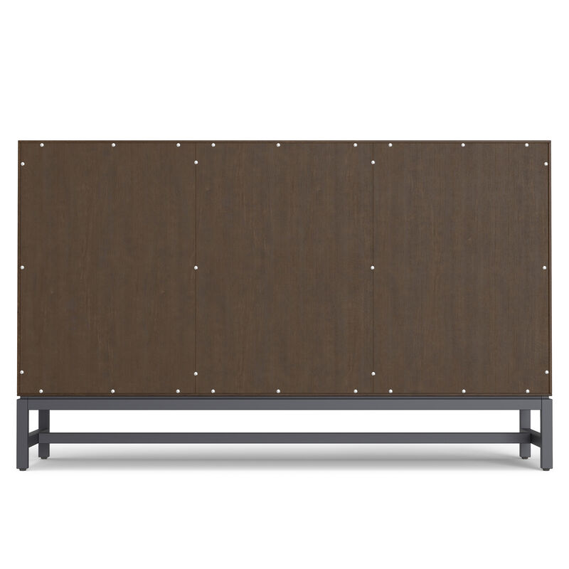 Simpli Home Banting Mid Century 3 Door Sideboard Buffet image number 5