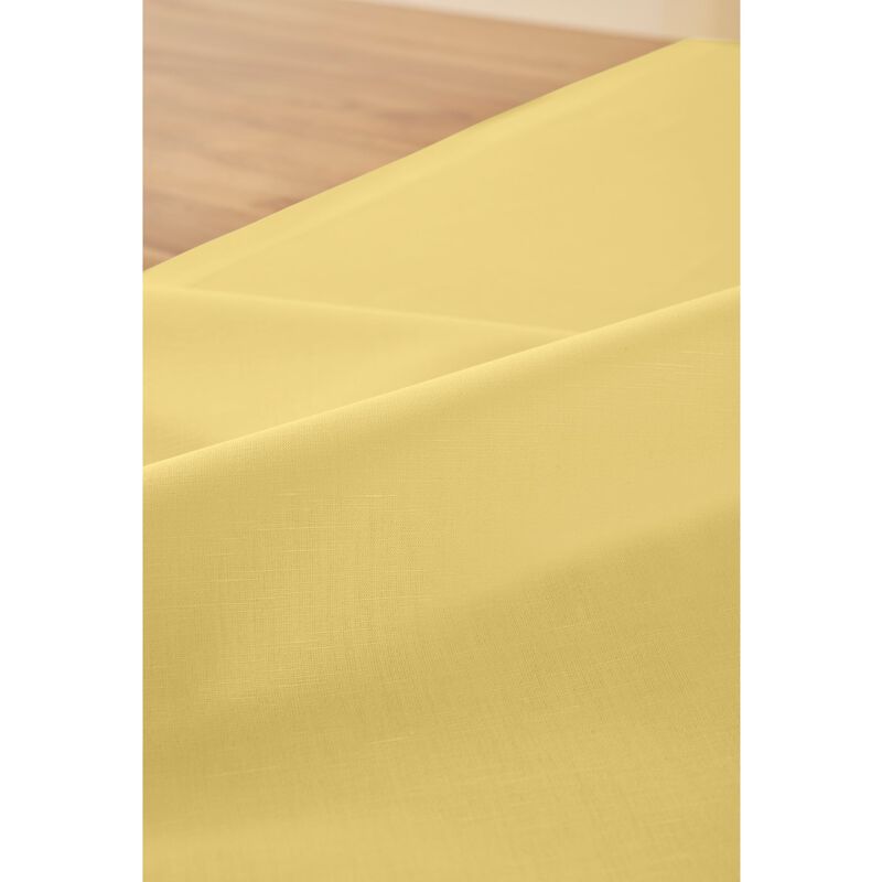 Solino Home Cotton Linen Table Runner - Dru - Cotton Linen Plain