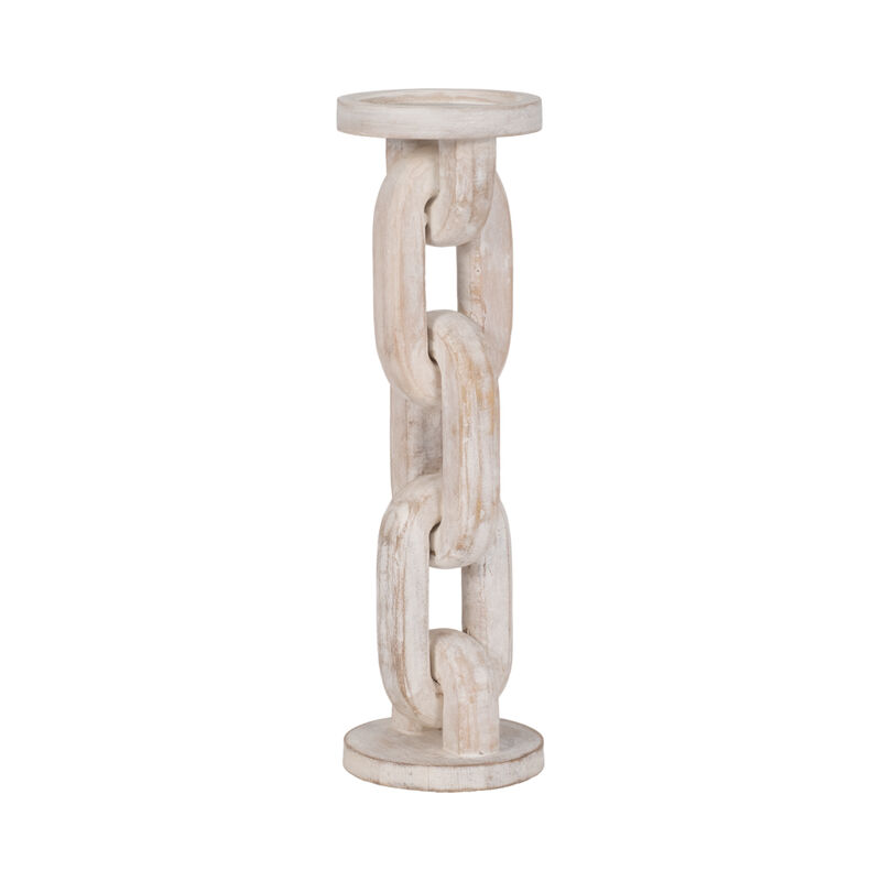 Chain Pillar Candle Holder image number 2