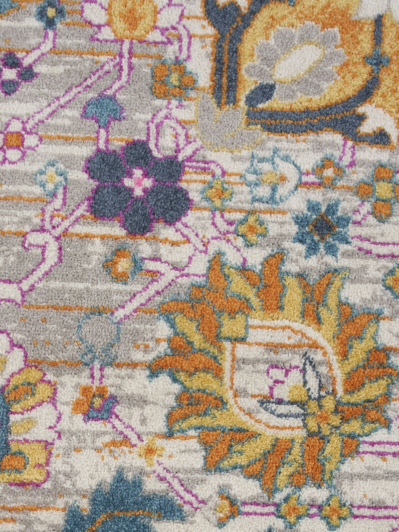 Passion PSN01 Silver 5'3" x 7'3" Rug image number 6