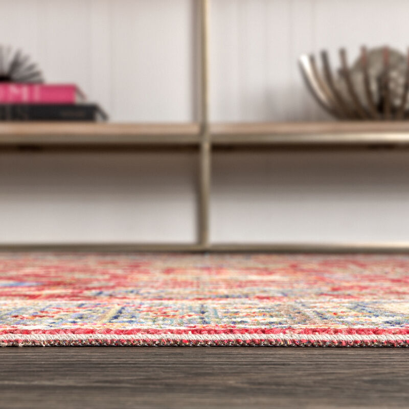 India Flower and Vine Area Rug