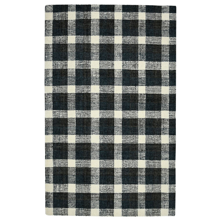 HomeRoots Oriental Hand Woven Area Rug With Fringe