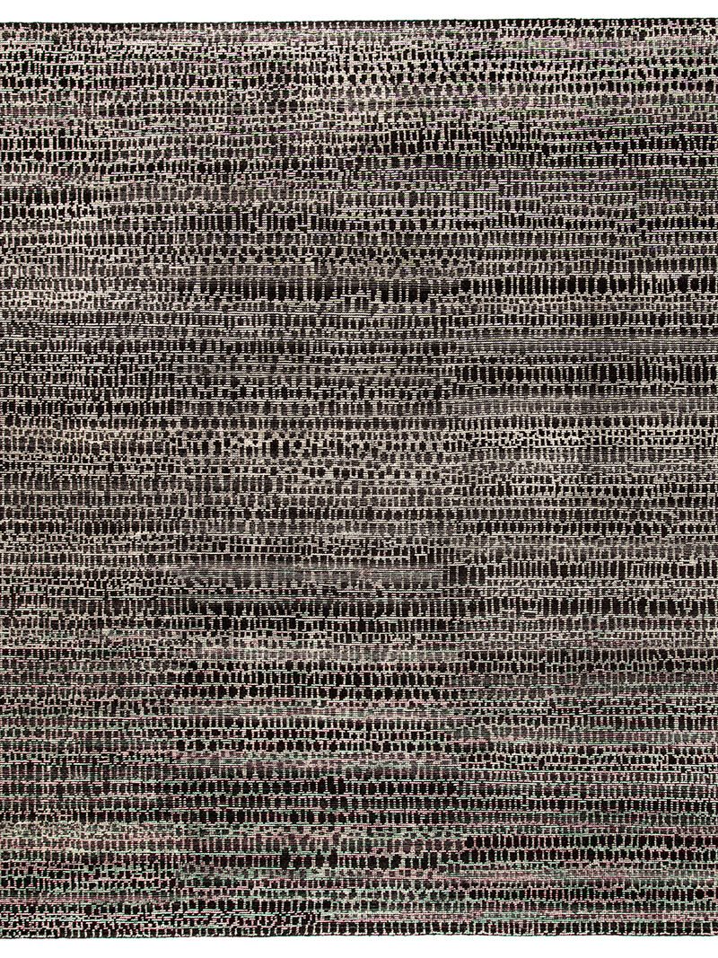 Reverb By Pollack Kinetic Black 10' x 14' Rug
