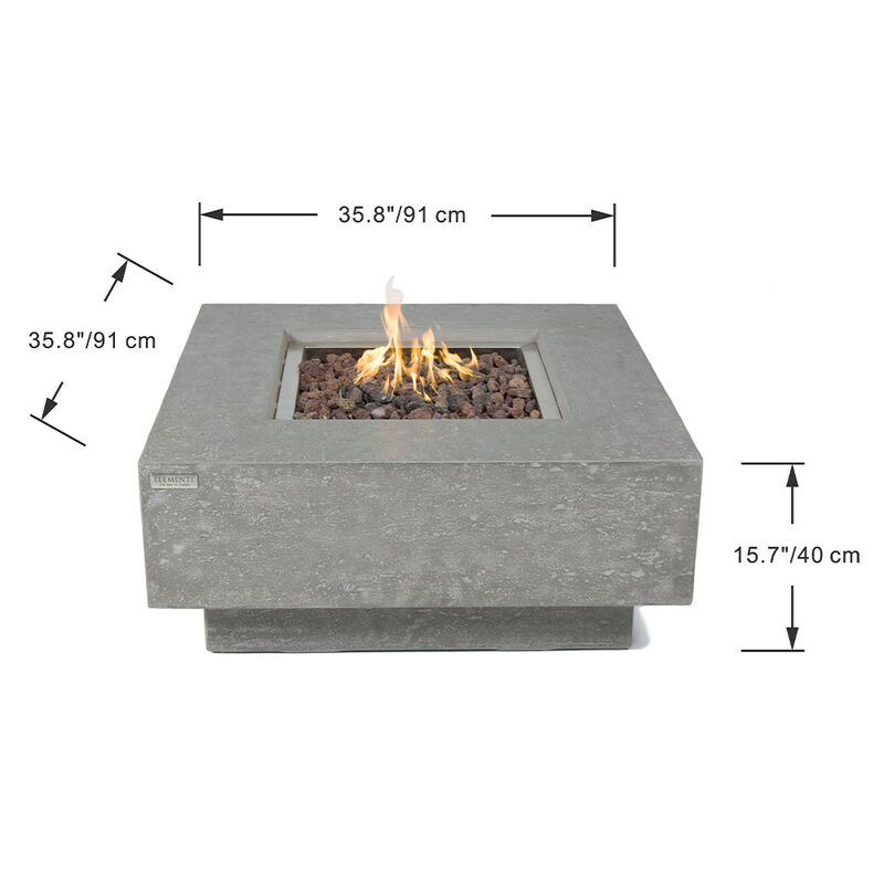 Elementi Manhattan Fire Pit Complete Set image number 2