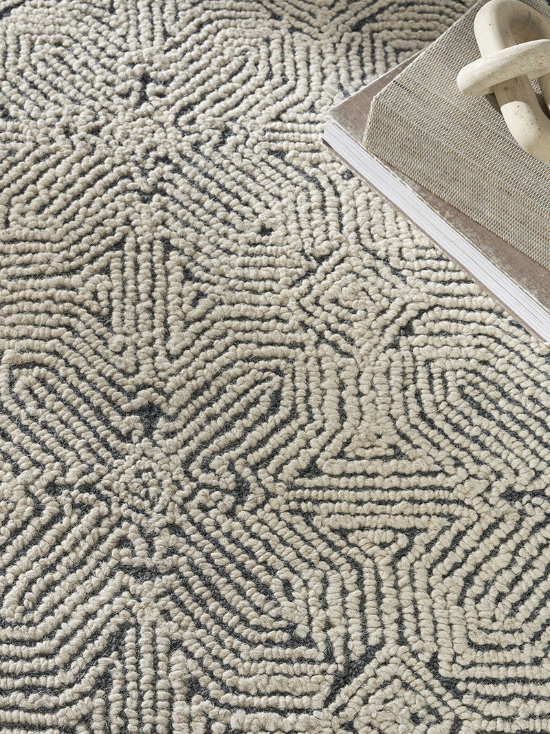 Colorado CLR05 Ivory/Navy 7'9" x 9'9" Rug