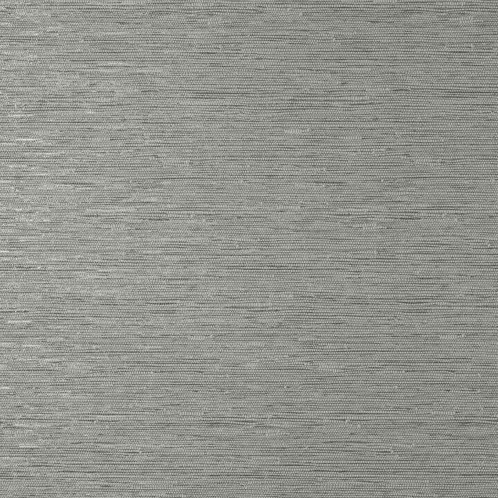 Mephi Grey Grasscloth Wallpaper
