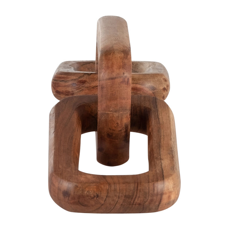 Wood Triple Link Chain image number 2