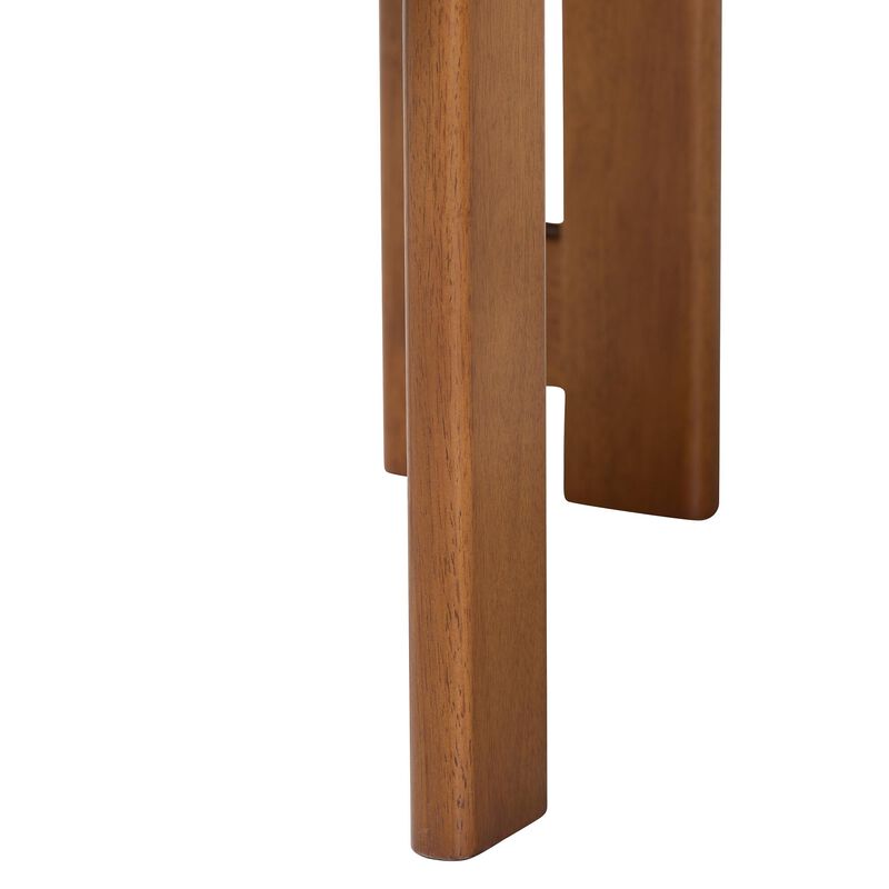 Baxton Studio Kyren Modern Cream Boucle 2 Piece Dining Chair Set