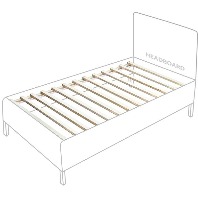 Meridian Furniture Siena Black Ash Wood Twin Bed