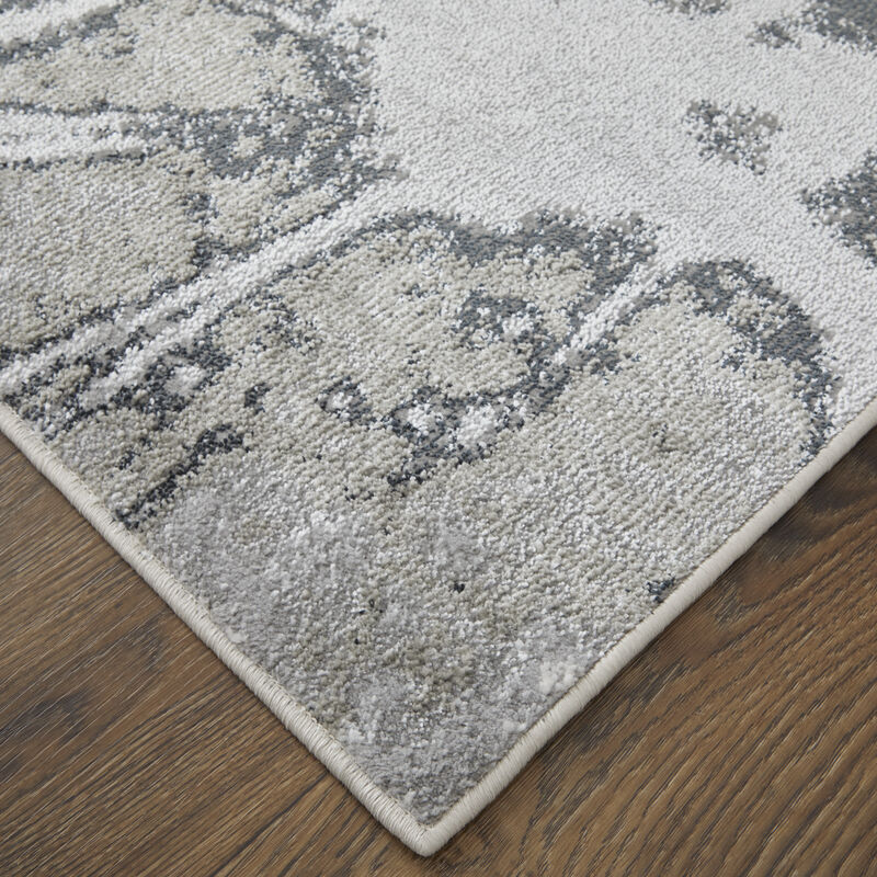 Astra 39L5F Gray/Silver/Ivory 9'2" x 12' Rug