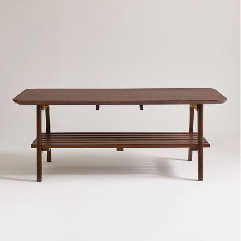 Gerkar Space-Saving Foldable Coffee Table image number 0