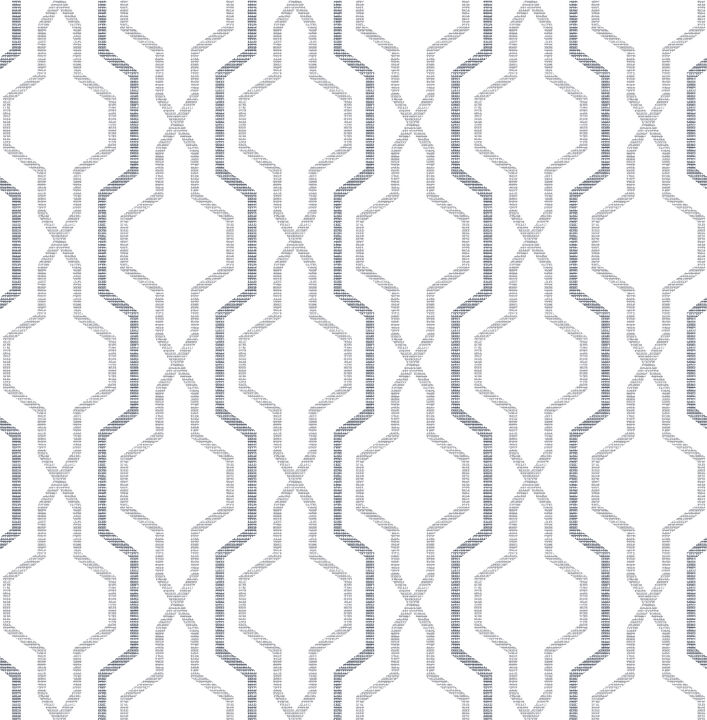 Rion Grey Trellis Wallpaper (Set of 2)