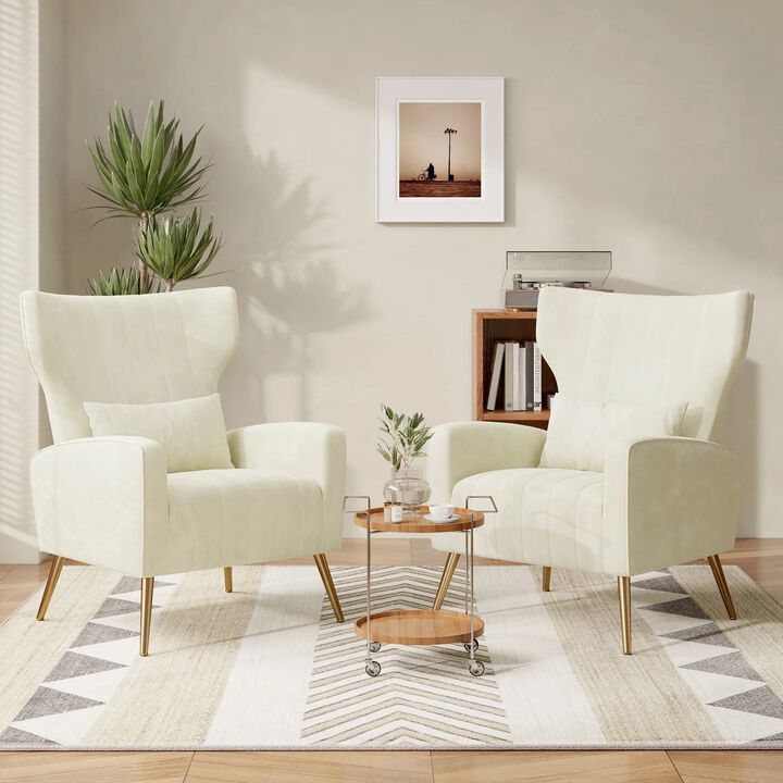 Modern Accent Chair Armchair for Living Room Bedroom Single Sofa Lounge Seating