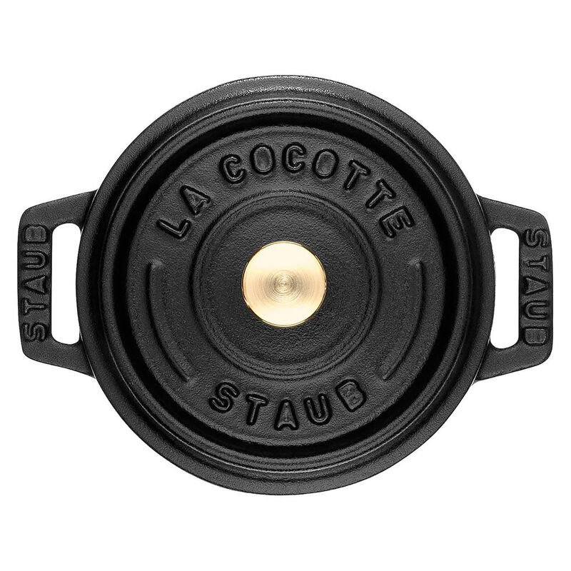 Staub Cast Iron 0.25-qt Mini Round Cocotte