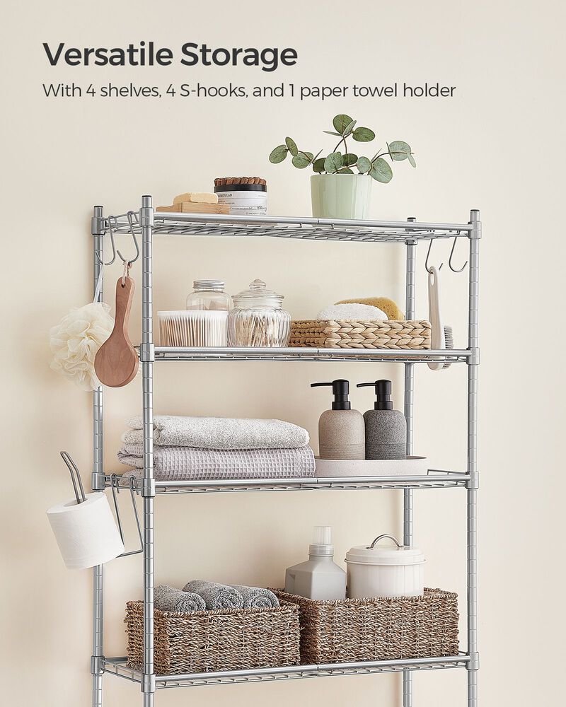 Bathroom Metal Storage Shelf: Durable and Stylish Solutions for Organized Bathrooms