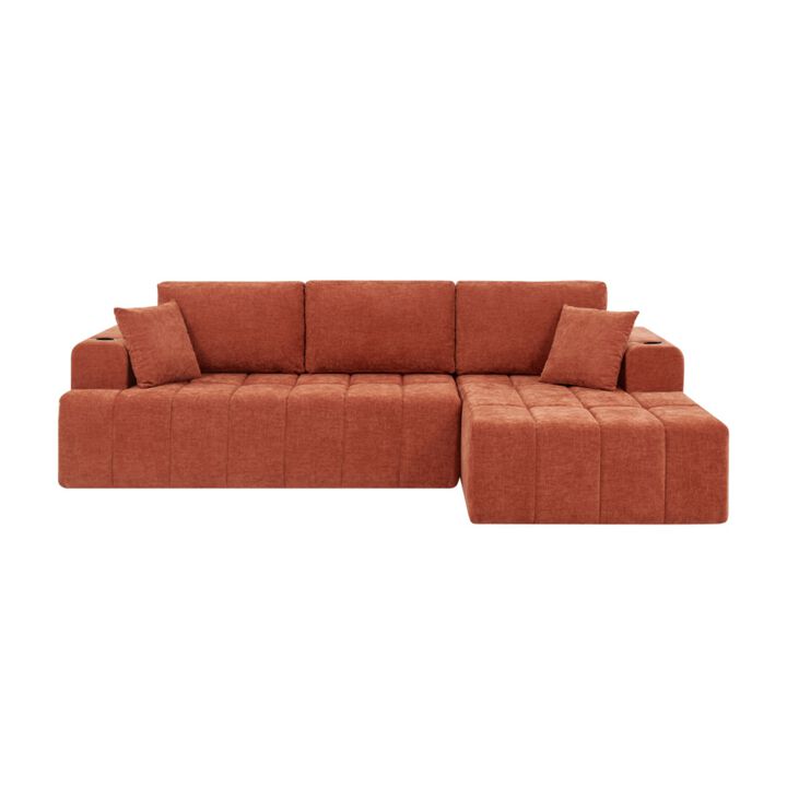 Blufji Modular L-Shaped Sectional Sofa