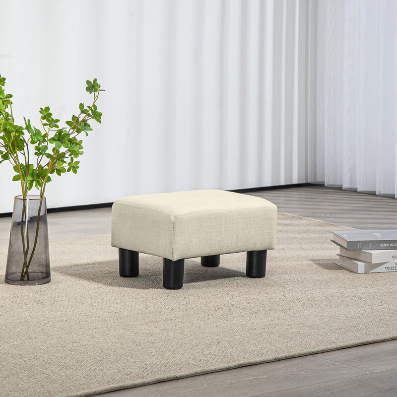 Hivvago Cube Ottoman Foot Stool for Living Room image number 6