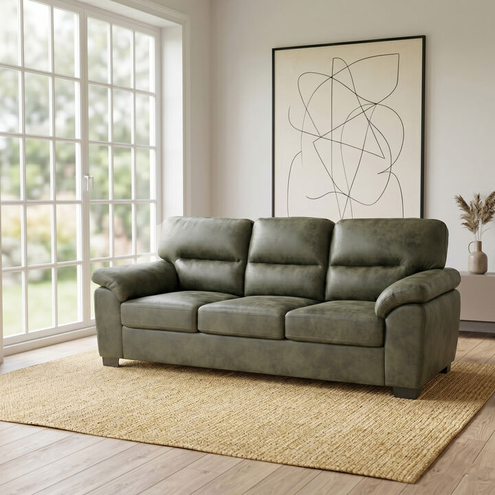 Domord Modern 81" Foil Fabric Sofa