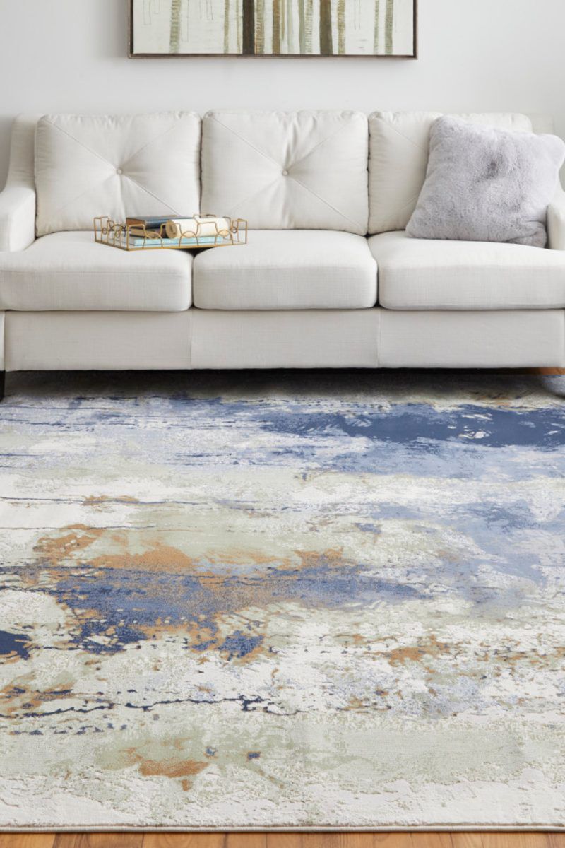 Clio 39K1F Blue/Multi 7'9" x 10' Rug image number 2