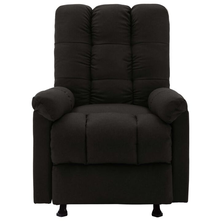 Recliner Black Fabric