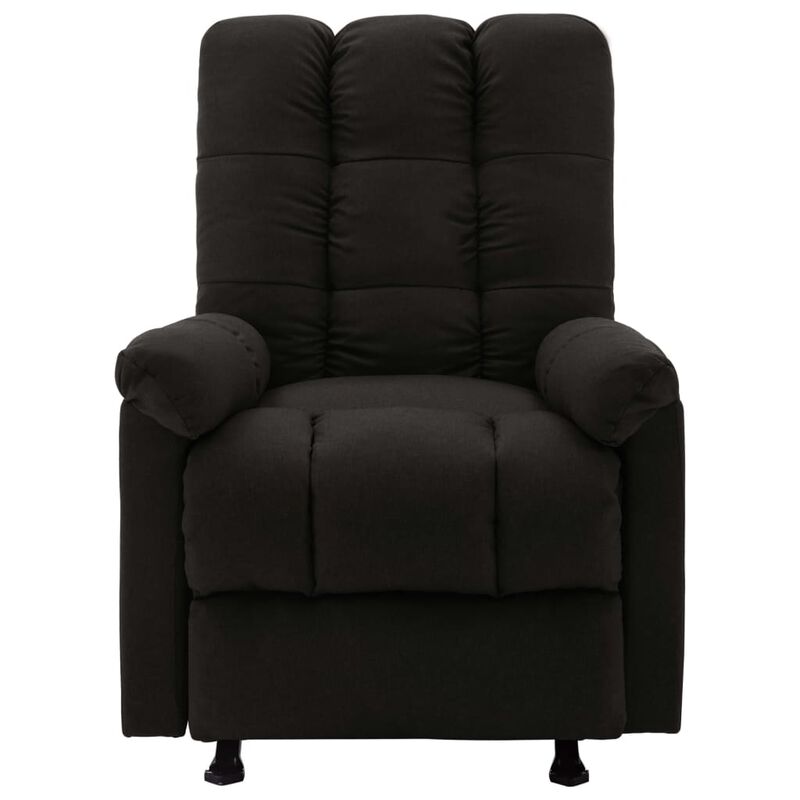 Recliner Black Fabric