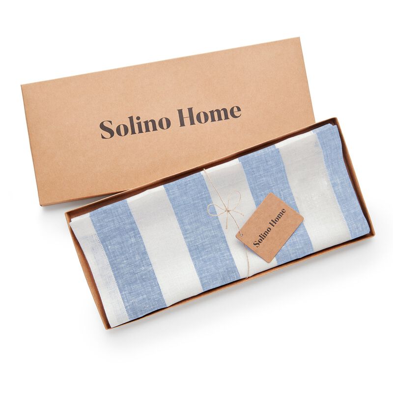Linen Table Runner - Cabana Stripe image number 5