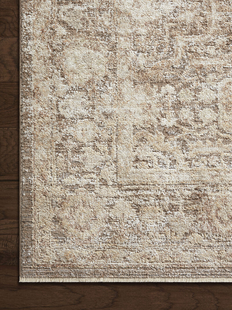 Sonnet SNN09 Mocha/Tan 3'7" x 5'7" Rug