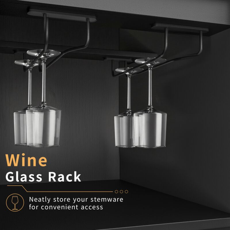 Mubgag Wood Wine Storage Cabinet image number 6