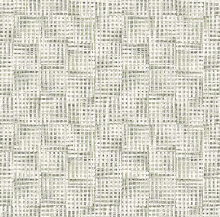 Ting Sage Lattice Wallpaper