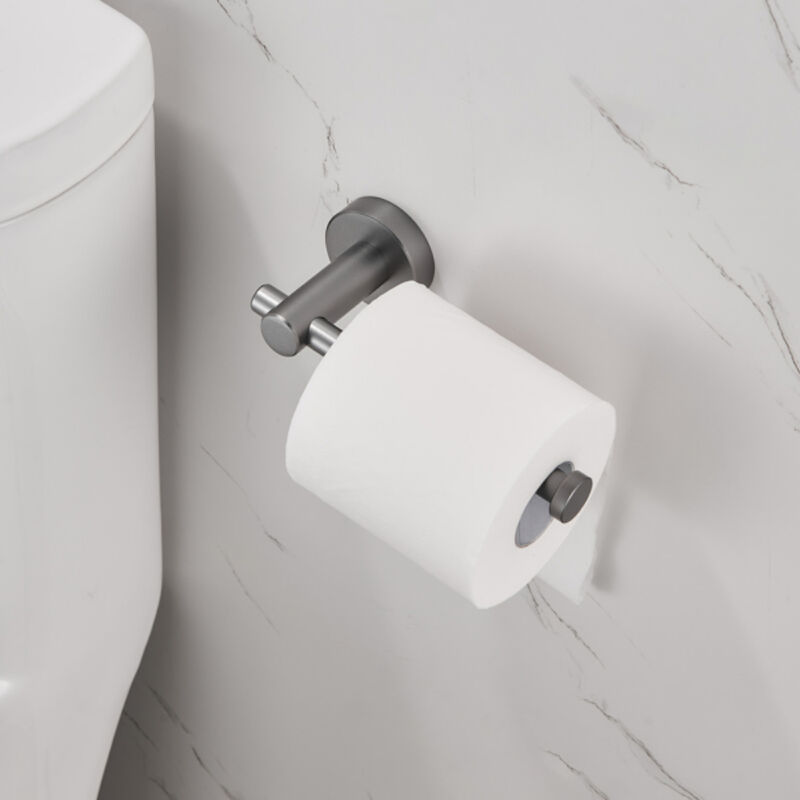 Wall-Mounted Toilet Paper Holder, Thick Space Aluminum
