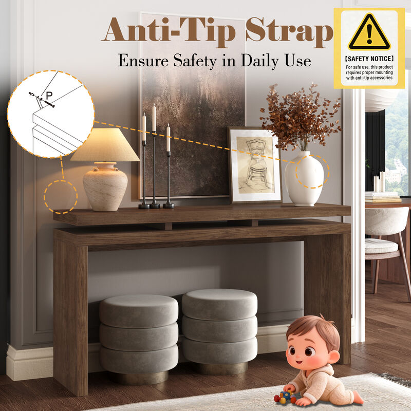 Sasjum Antique Console Table image number 2