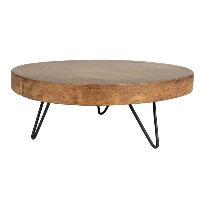 Decorative Paulownia Wood Pedestal