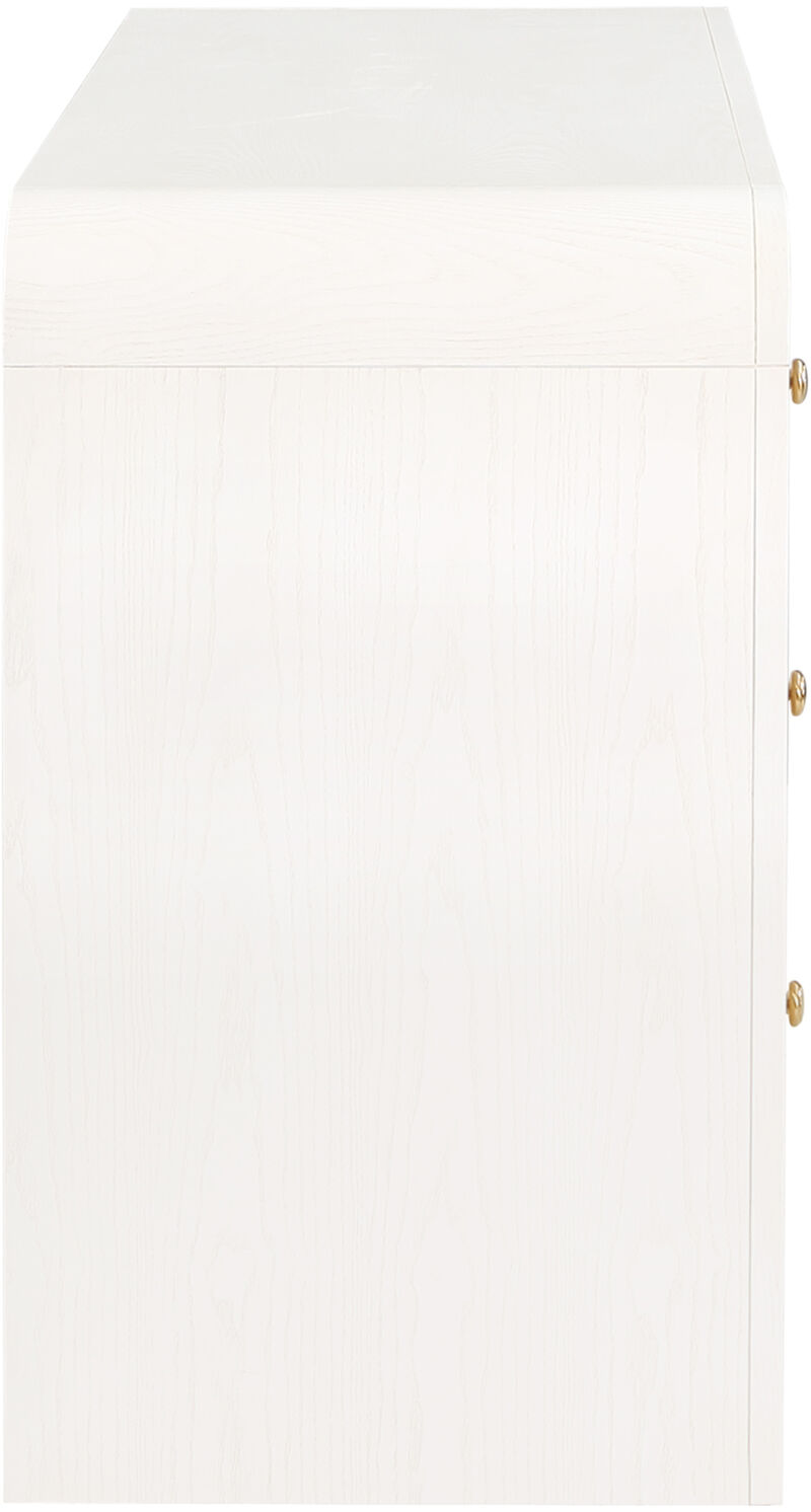 Meridian Furniture Siena White Dresser image number 6