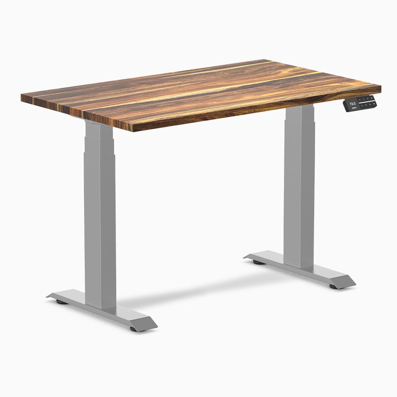 Desky Dual Mini Hardwood Sit Stand Desk image number 0