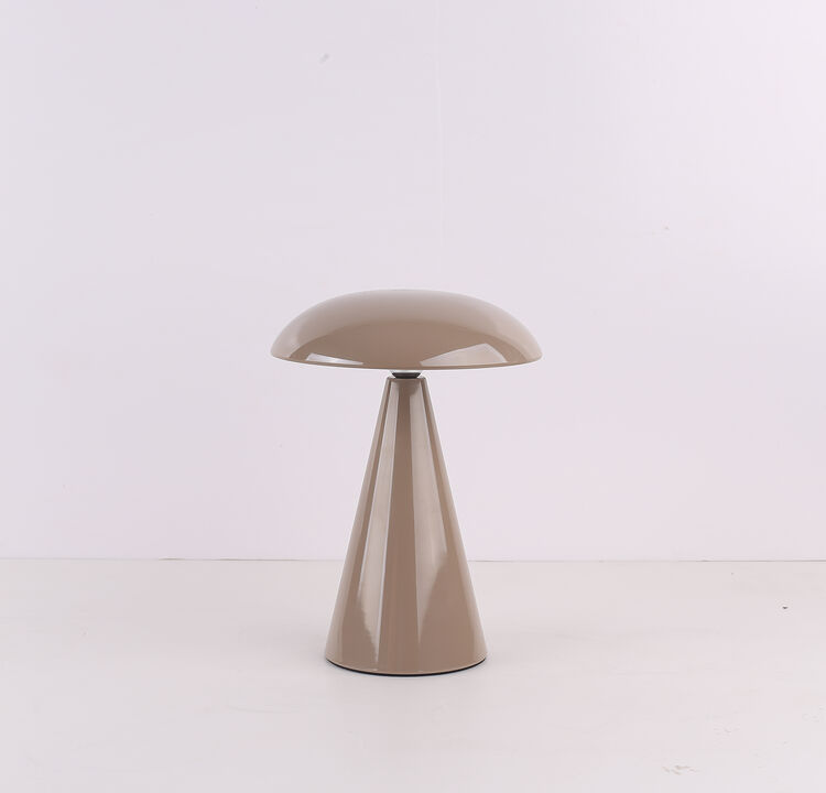 Beacon Lighting Kinoko XS Cordless 2-in-1 Rechargeable LED Table & Wall Lamp, CCT Dimmable, Gloss