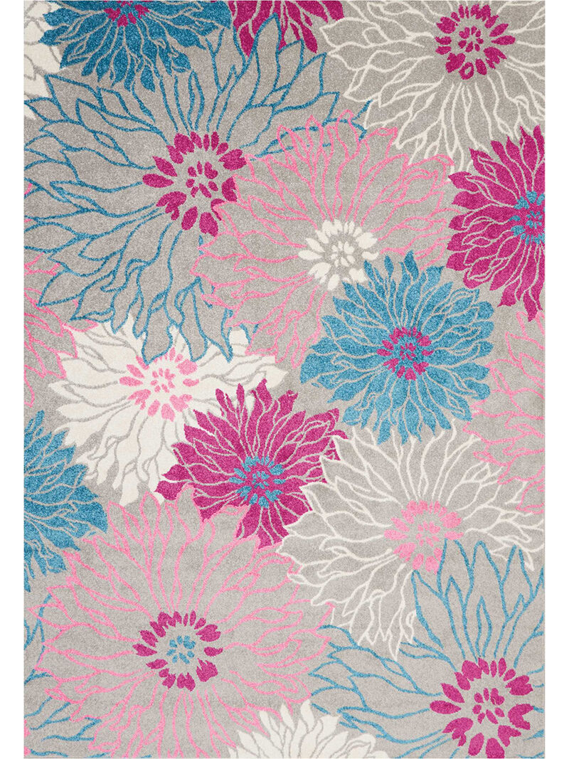 Passion PSN17 Gray 6'7" x 9'6" Rug image number 0