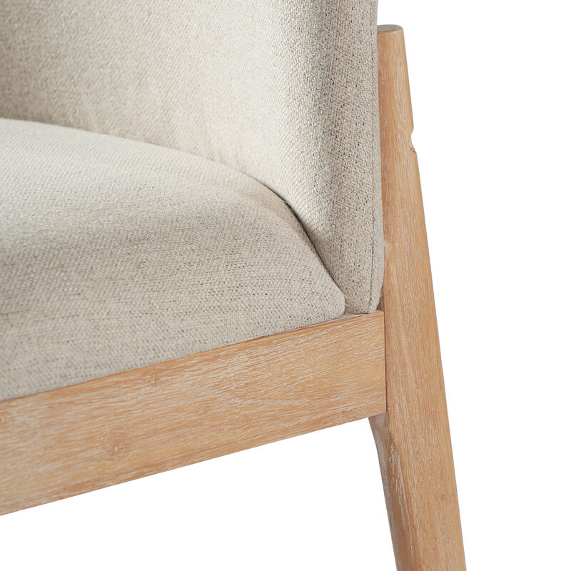 Christopher Knight Home Alexandra Farmhouse Rubberwood Upholstered Counter Stools with Curved Backrest (Set of 4) image number 7