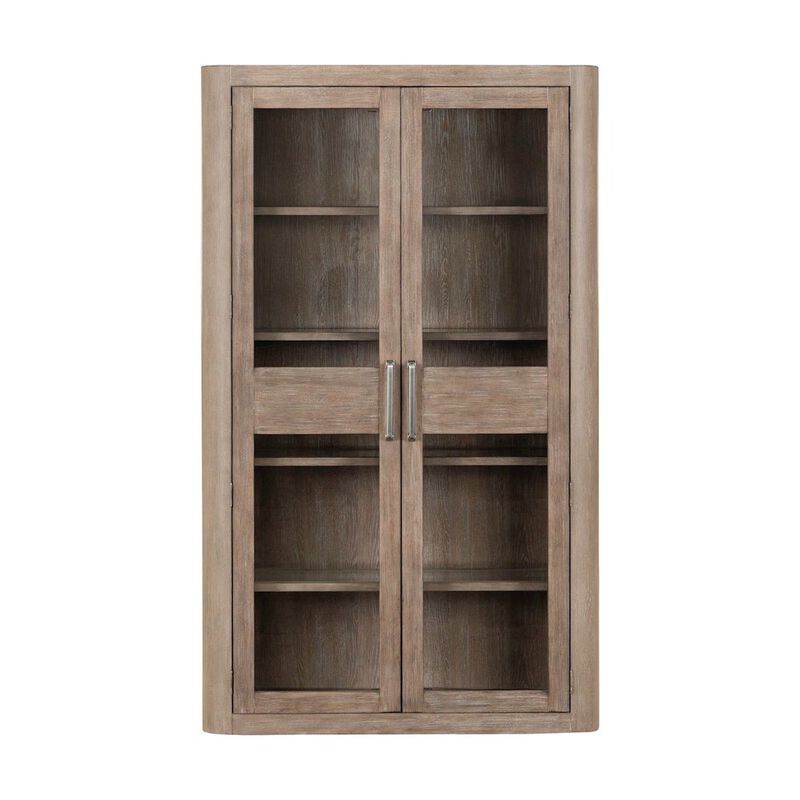 Liberty Furniture South Bend 2 Piece Bunching Cabinet Set for Dining Room Storage - Burnished Clay image number 0